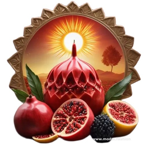 قرمز در شب یلدا