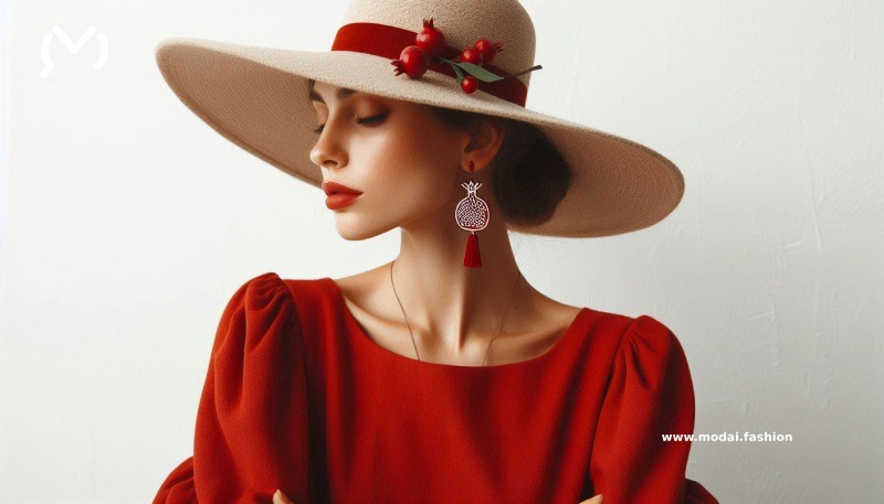 اکسسوری برای لباس یلدایی