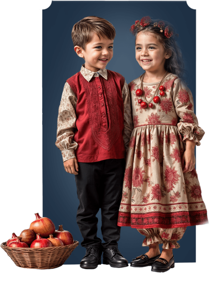 استایل بچه گانه یلدا