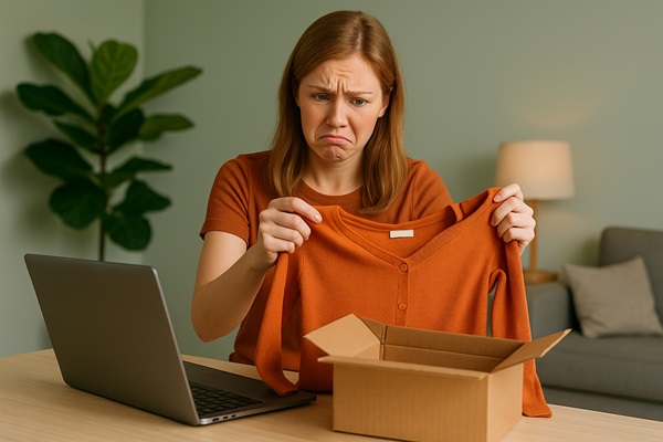 اشتباهات رایج هنگام خرید لباس اینترنتی و راهکارهایی برای پیشگیری