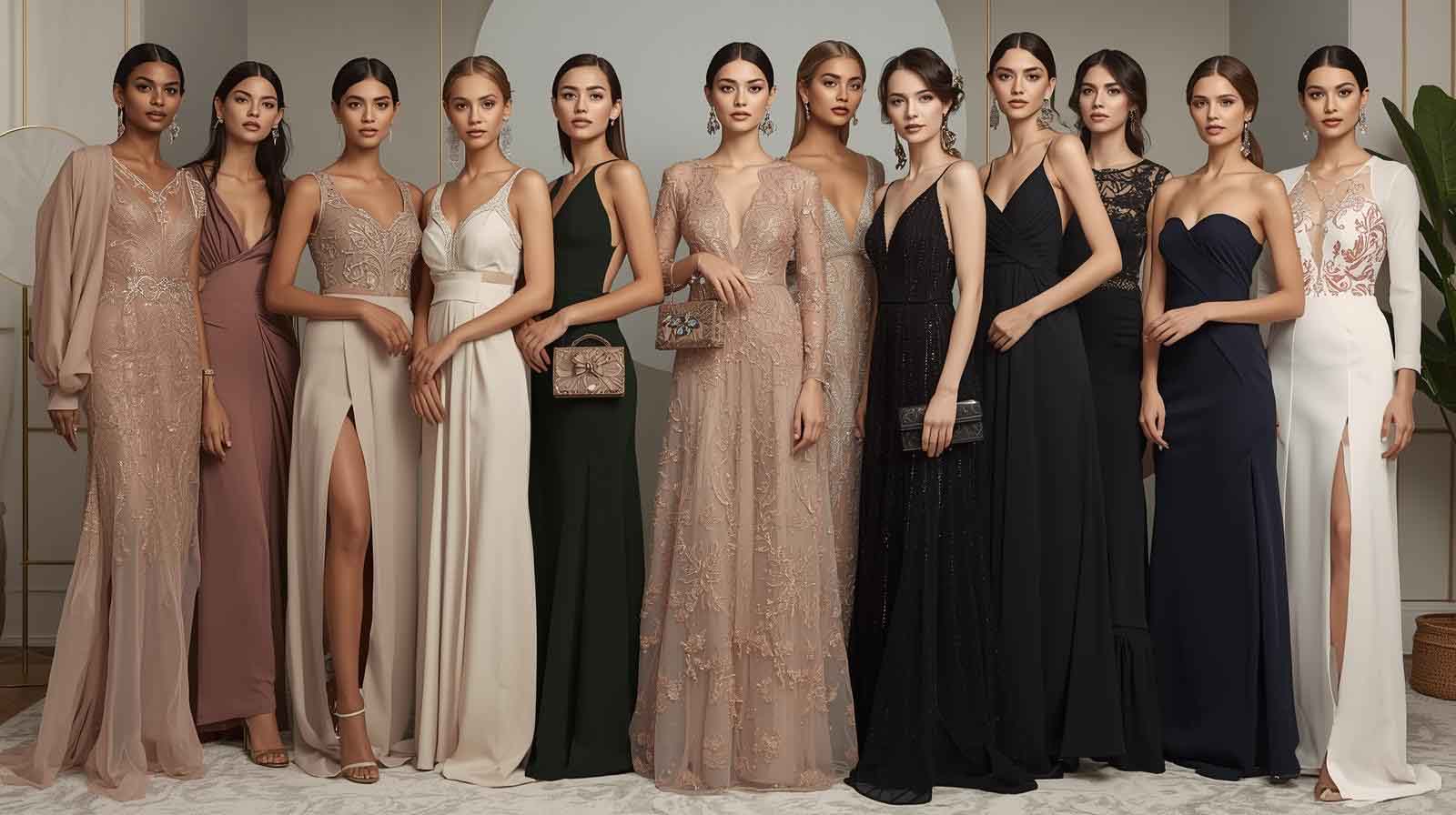 ۱۰ ترکیب شیک از لباس‌های مجلسی آرشیدا مزون با اکسسوری‌های دست‌ساز سیمرغ