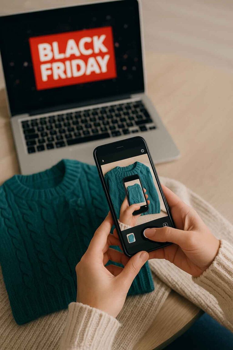 چگونه با عکس لباس مورد علاقه‌تان آن را در حراج بلک فرایدی پیدا کنید؟