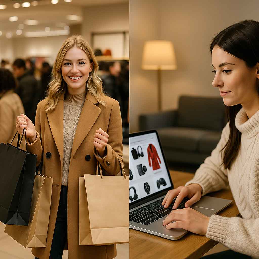 تفاوت‌های کلیدی بین بلک فرایدی و سایبر ماندی