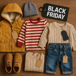 لیست برتر لباس‌های کودکانه با تخفیف بلک فرایدی – ویژه والدین خوش‌سلیقه
