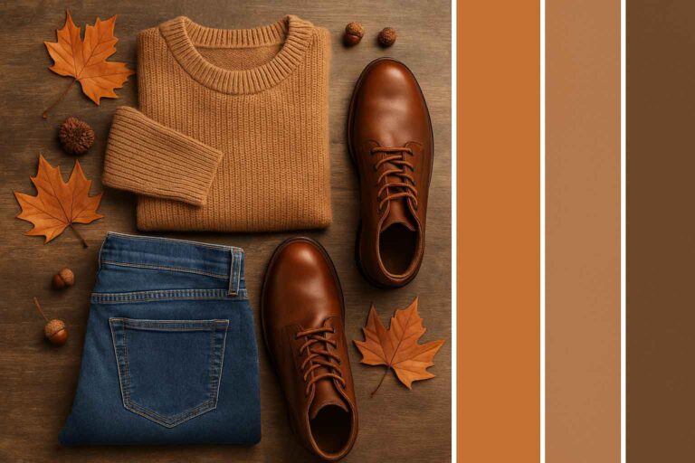 پالت رنگی پاییز امسال: راهنمای ست کردن رنگ‌های ترند 1404