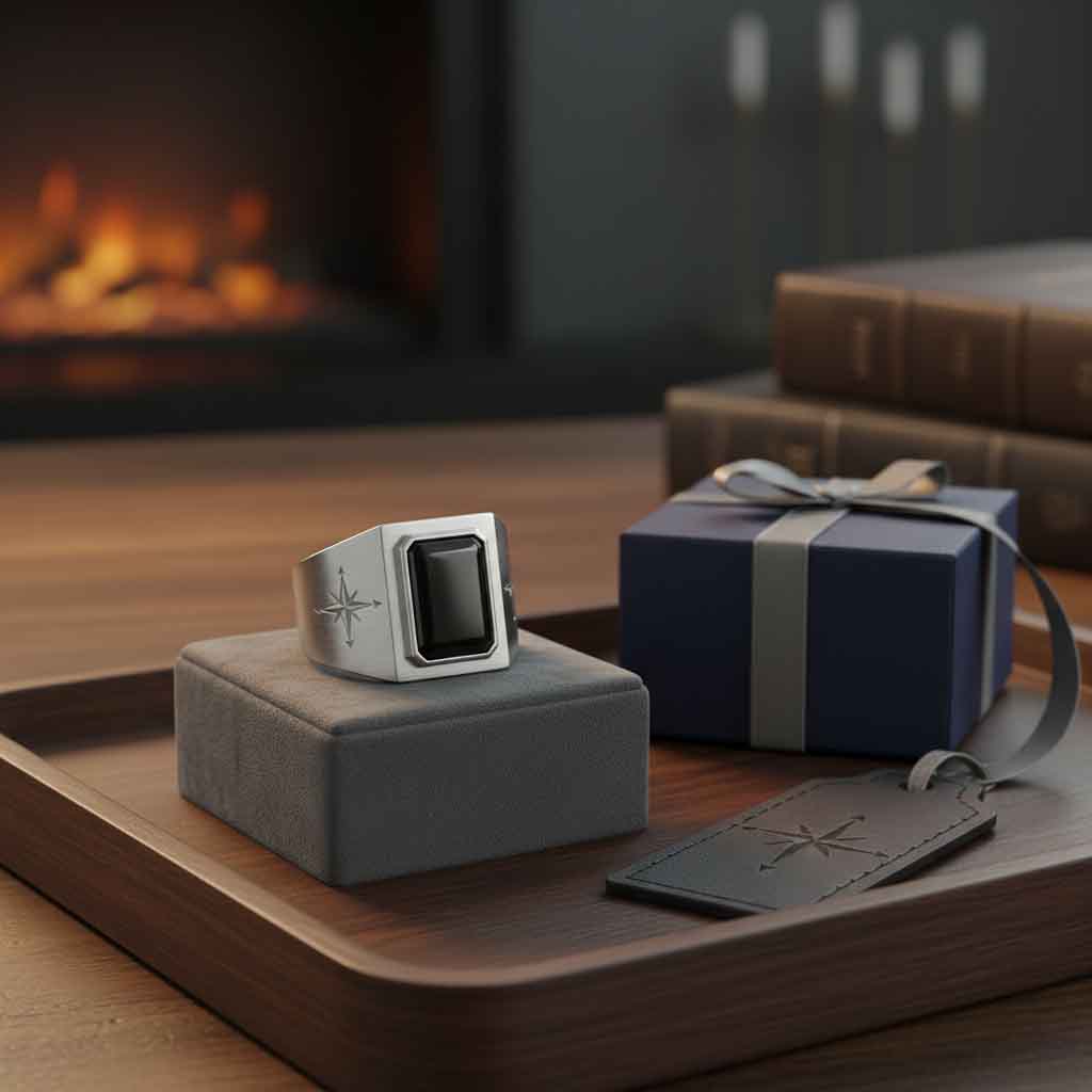 انگشتر مردانه؛ هدیه‌ای خاص برای پدرهای خوش‌استایل