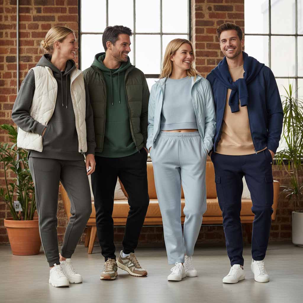 ست کردن لباس‌های اسپرت و راحتی