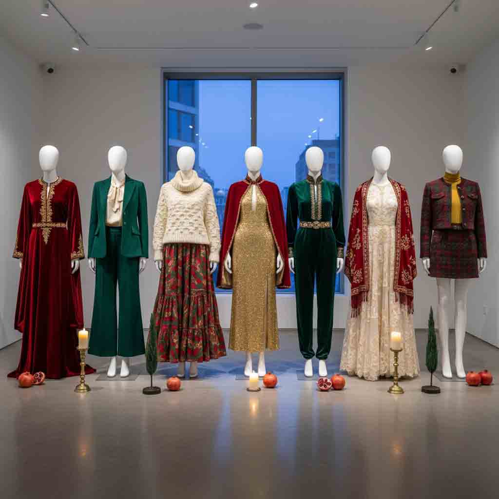 لباس‌ها برای یلدا