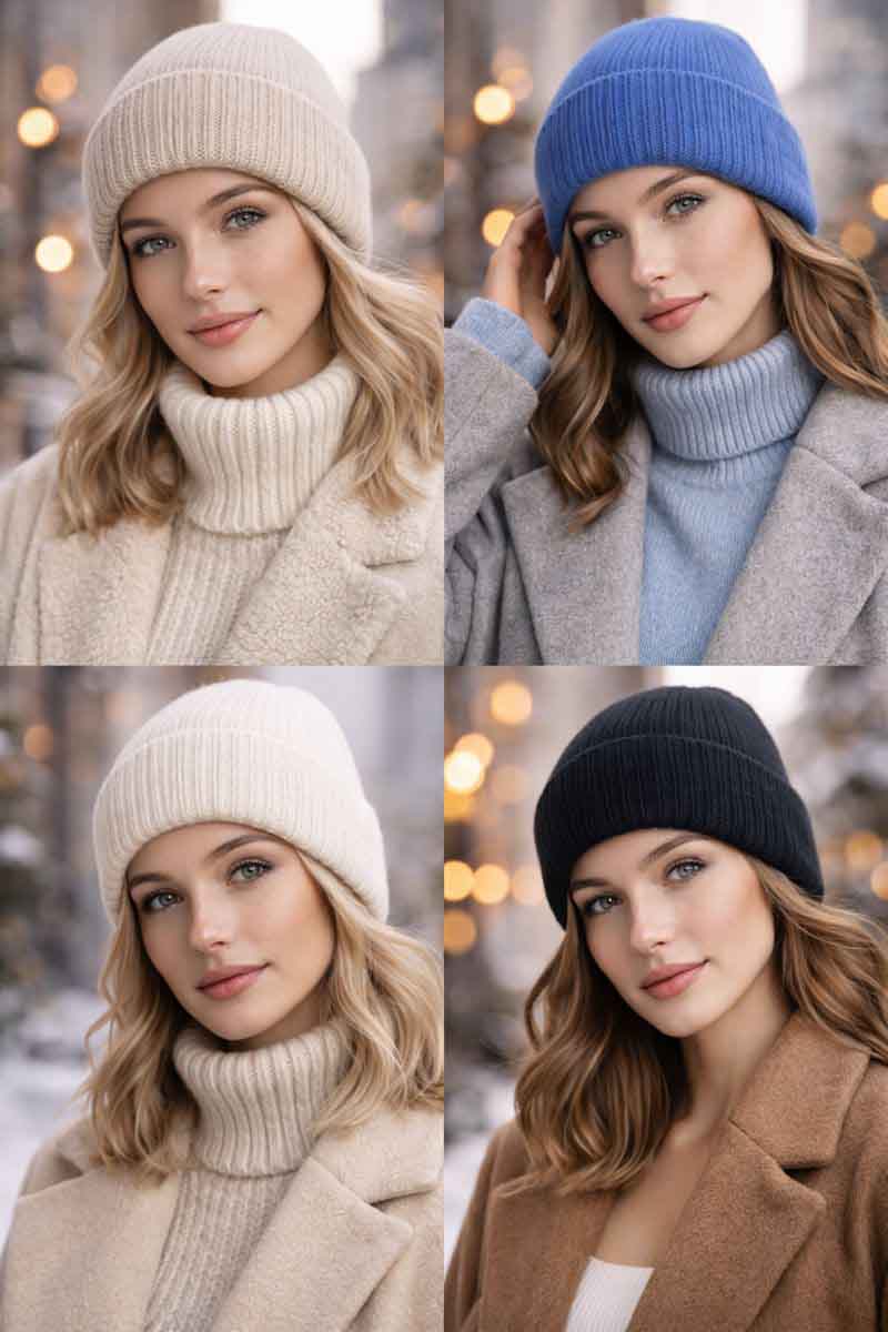 ترندهای اصلی کلاه بافتنی