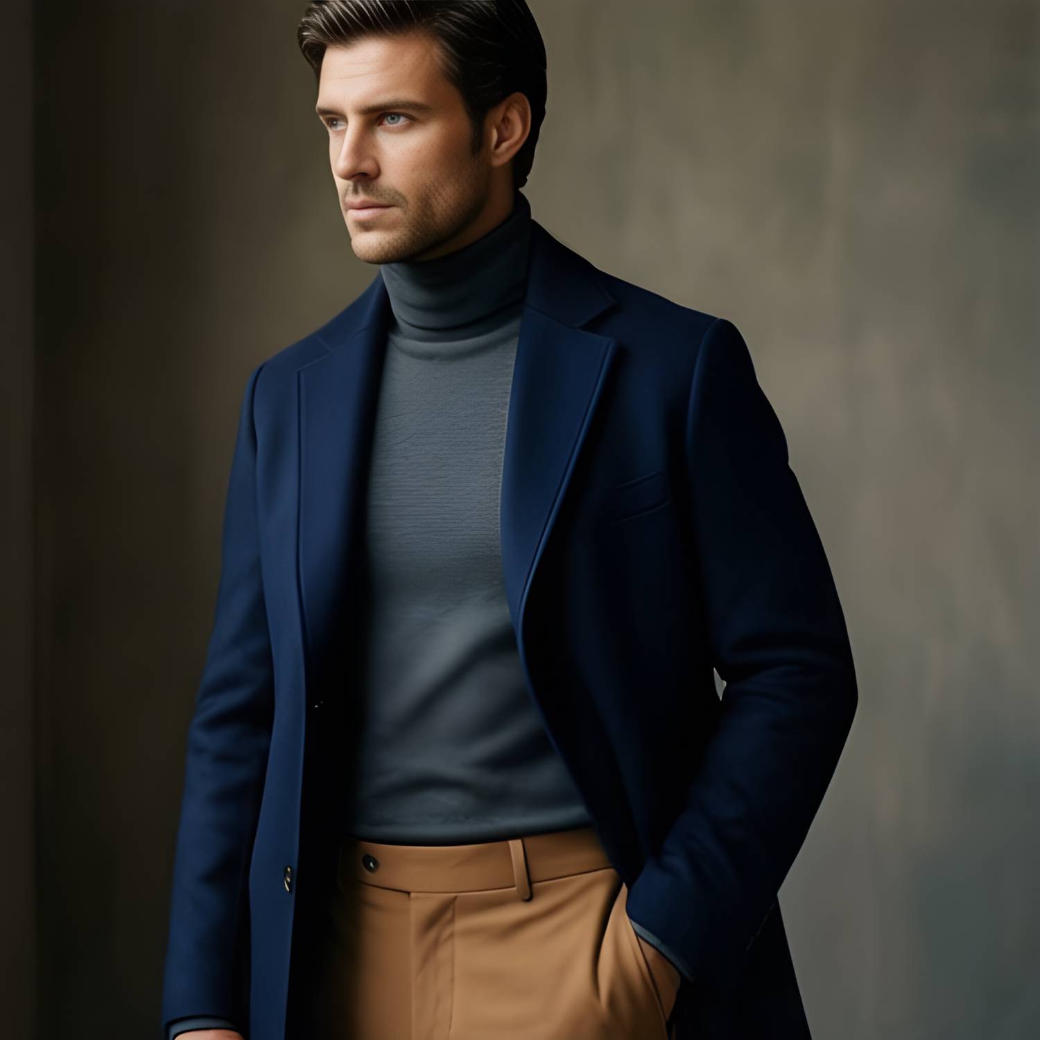 ترکیب رنگ در استایل مردانه براش تصویر بساز