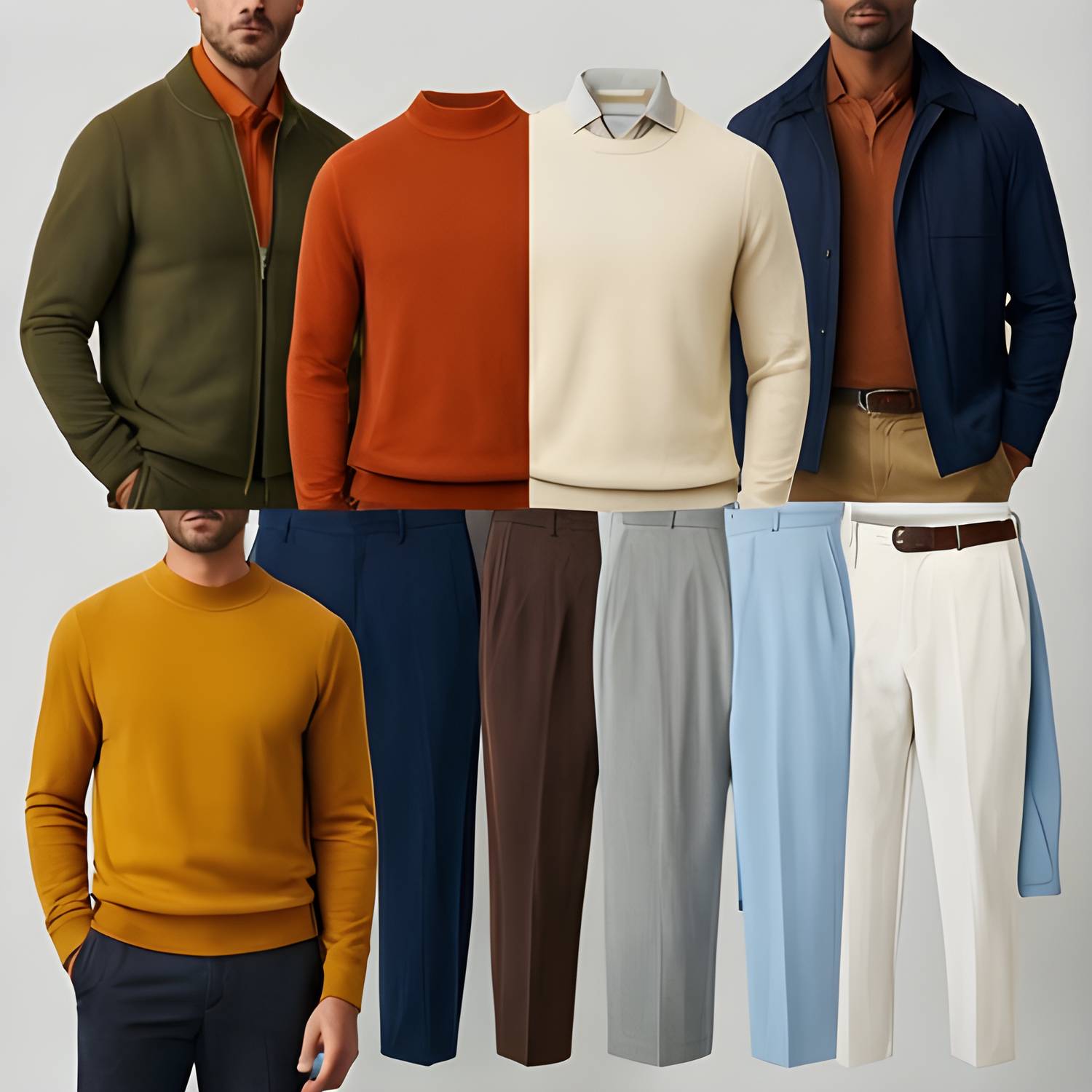 ترکیب رنگ در استایل مردانه براش تصویر بساز2